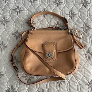 Coach crossbody, tan